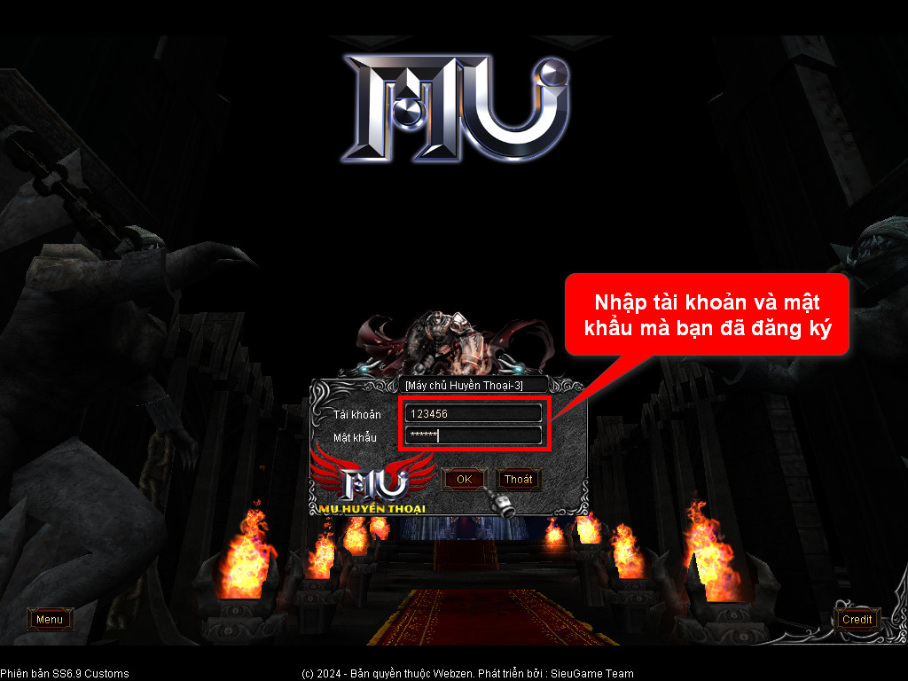 Chức năng chính của Game MU Thiên Tân Chức năng chính của Game MU Thiên Tân